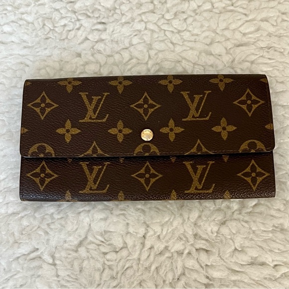 Louis Vuitton Monogram Portefeuille  Sarah long Wallet - Picture 10 of 16